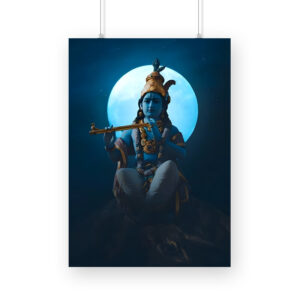 Krishna's Serenade in Blue