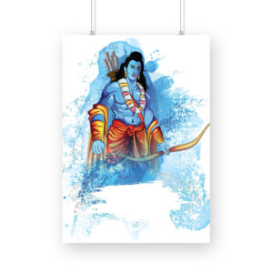 Radiant Lord Rama Wall Art