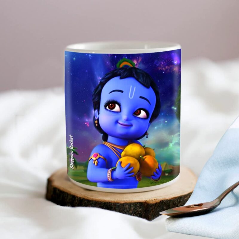 Shoppers Bucket Little Krishna Coffee Mug