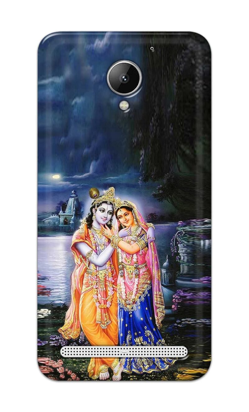 EmirumCases Lork Sri Krishna Radha Hindu God Godess Mahavishnu Religious Printed Designer Hard Back Case Cover for Lenovo C2 k10a40 -(ZS) PSK2033