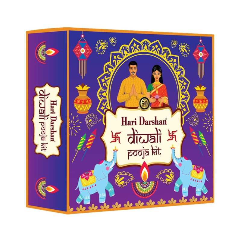 Hari Darshan Diwali Pooja Kit | Mahalakshmi Puja Kit | 24 Items Pack Diwali Puja Samagri Kit | Laxmi Pooja kit | Complete Poojan Samagri