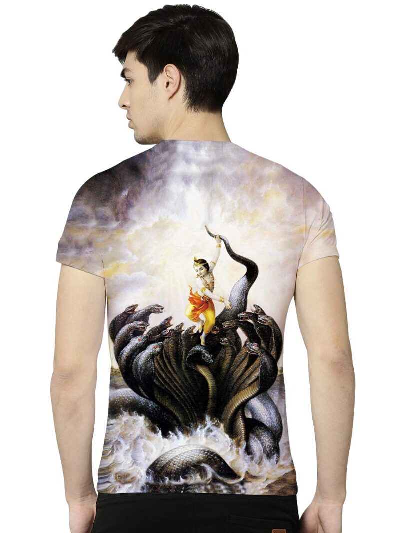 STAND OUT Kalinga Narthana | Lord Krishna | Vishnu | Hindu God T-Shirt