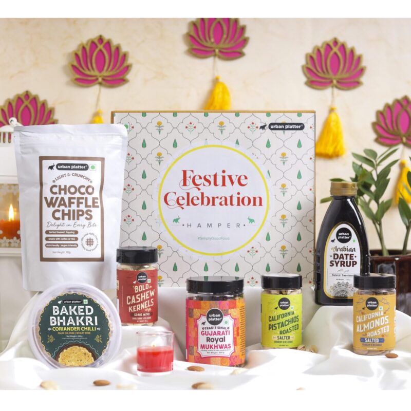 Urban Platter Festive Celebration Hamper (Festive Gifting | Assorted Gift Hamper | Corporate Gifting | Celebration Pack)