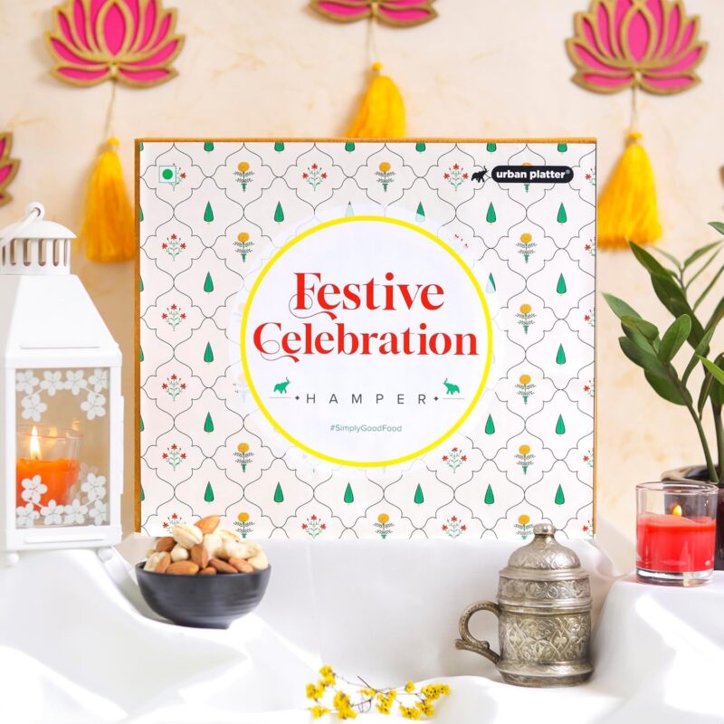 Urban Platter Festive Celebration Hamper (Festive Gifting | Assorted Gift Hamper | Corporate Gifting | Celebration Pack)