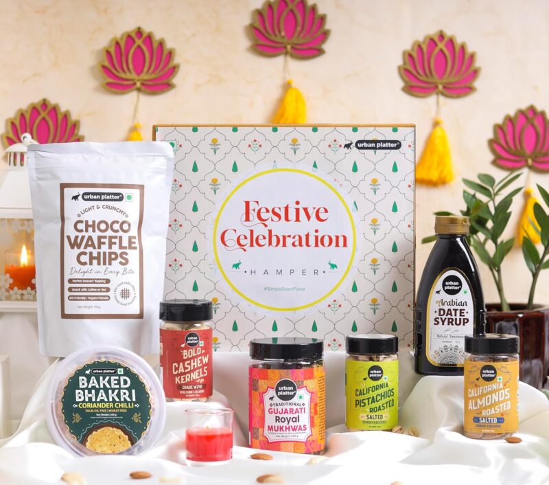 Urban Platter Festive Celebration Hamper (Festive Gifting | Assorted Gift Hamper | Corporate Gifting | Celebration Pack)