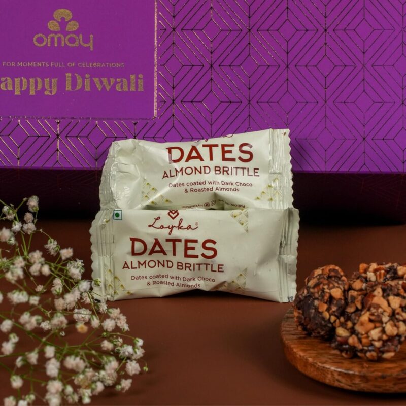 Omay Foods 9 Pcs_Festive Feast Diwali Gift Box l Diwali Gifts I Diwali Gift Hamper I Corporate Diwali Gifts I Healthy Snacks I Premium Dry-fruits I Diwali Candles, Diya I Gourmet Gift Hamper I Festive Hamper I Premium Diwali Gift Hamper