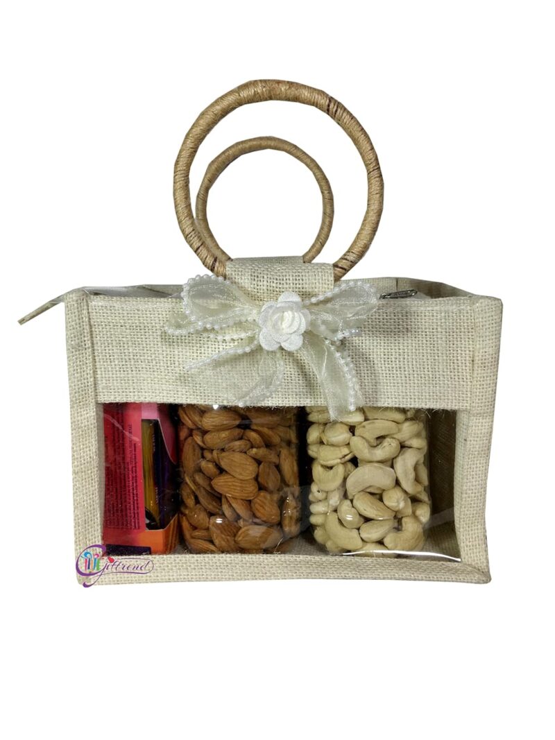 Giftrend Diwali & Bhaidooj Gift Hamper with Dry Fruits, Chocolates & Tilak | Ideal for Festive Gifting