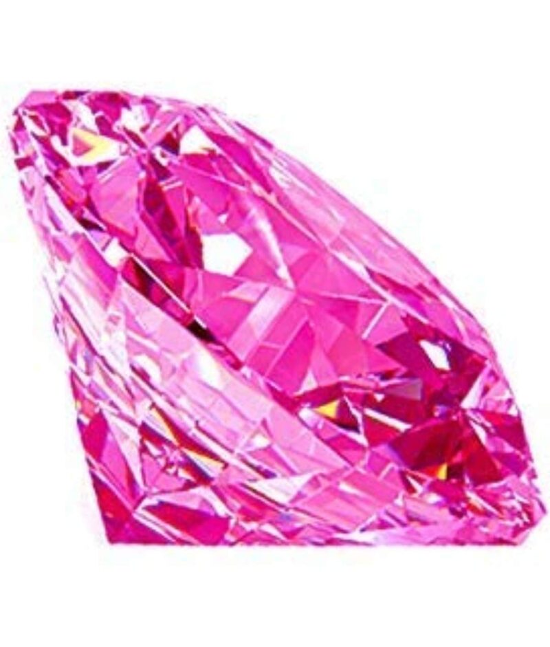 Gems 8-10 Carat Pink Zircon Stone American Diamond Certified Faceted Cut Loose Gemstone for Men and Women