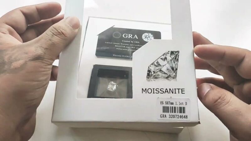 Bague Buy GRA Certified Moissanite Stone Original Loose Diamond Gemstone 10 Carat ( 16.00 MM )