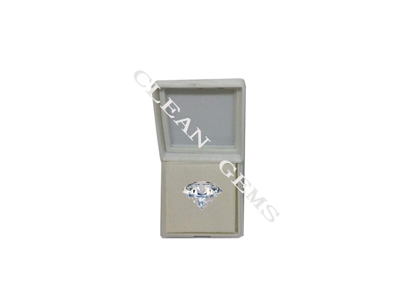 CLEAN GEMS Certified Zircon (American Diamond) Gemstone 3.25 Ratti or 3 Carat to 10.25 or 9.35 Carat with Certificate