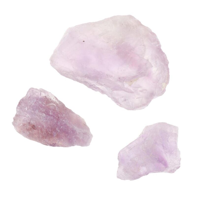 JAZZY PEARLS 100g Natural Rough Amethyst Stone Quartz Crystal Gemstone Minerals Material