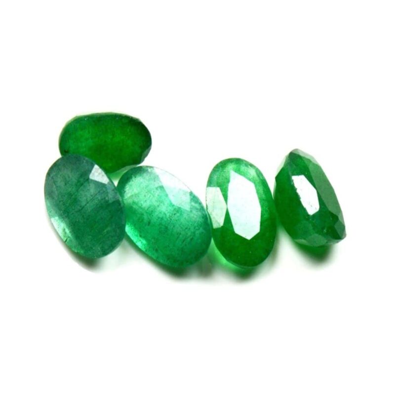 Natural Emerald at Wholesale Rate (Rs 90/Carat) Fine Quality Oval Shape पन्ना रत्न Loose Gemstone for Reselling Astrologers Jewellers Crystal Healing Astrological