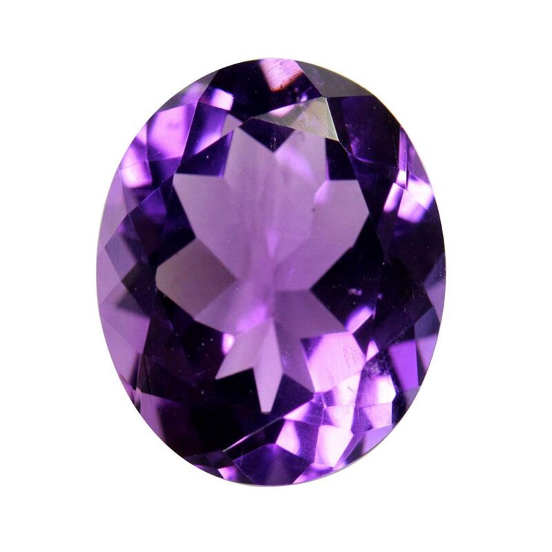 55Carat Natural lab Certified Purple Amethyst Gemstone 2.25 To 10.25 Ratti Astrological Kumbh Rashi (Aquarius) Upratna Katela Shaniwar (jupiter) February Birthstone jewelry making gemstone