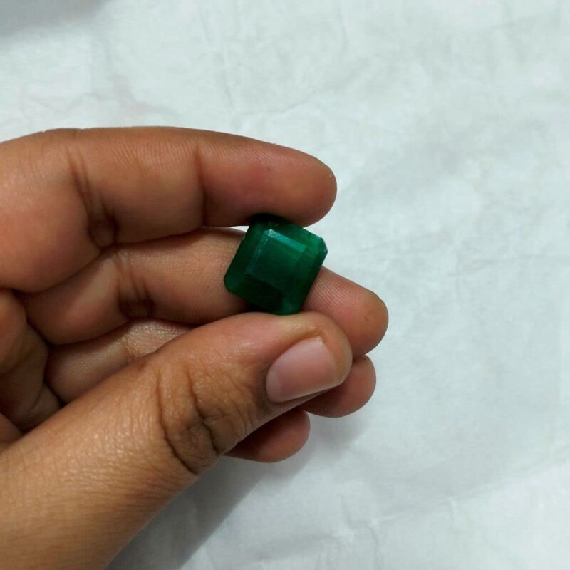 Natural Emerald at Wholesale Rate (Rs 90/carat) Fine Quality Square Shape पन्ना रत्न Loose Gemstone for Reselling Astrologers Jewellers Crystal Healing Astrological