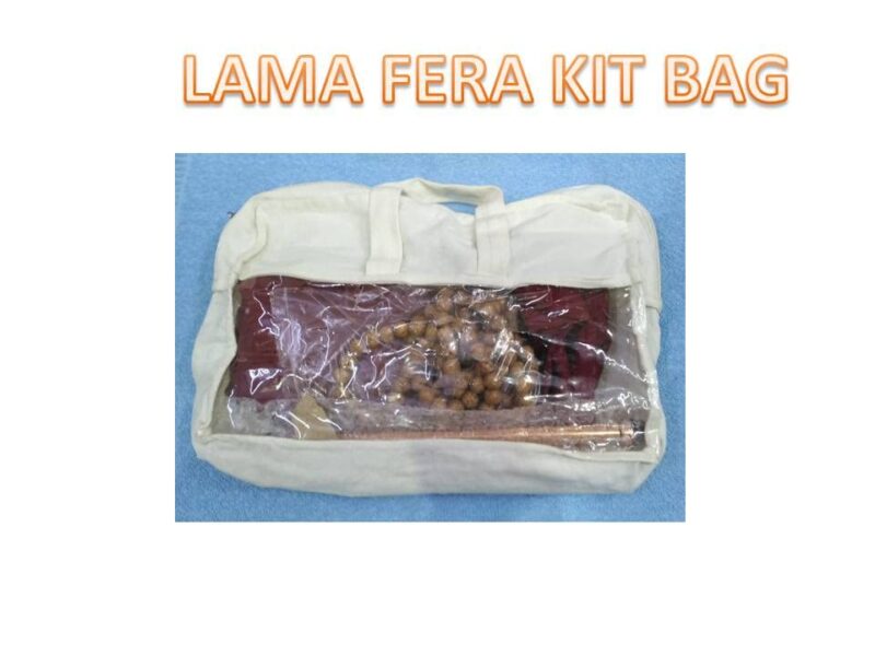 Shubh Sanket Vastu Lama fera 4 in 1 kit with Mala, Stick, Gown, Wooden stick