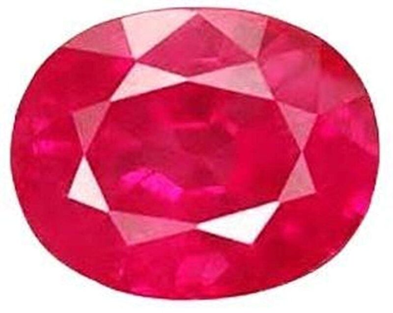 Kirti Sales 8.25 Ratti RUBY (MANIKYA/MANIK/MAANIK STONE ORIGINAL CERTIFIED NATURAL GEMSTONE AAA QUALITY