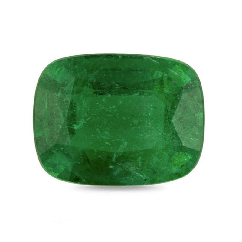 JewelryOnClick Lab Certified Natural Emerald Loose Gemstone Panna 2.25 To 10.25 Ratti Taurus Zodiac Vrish Rashi Upratan Venus Shukra Jupiter May Birthstone Astrology Jewelry Making Rashi-Ratan