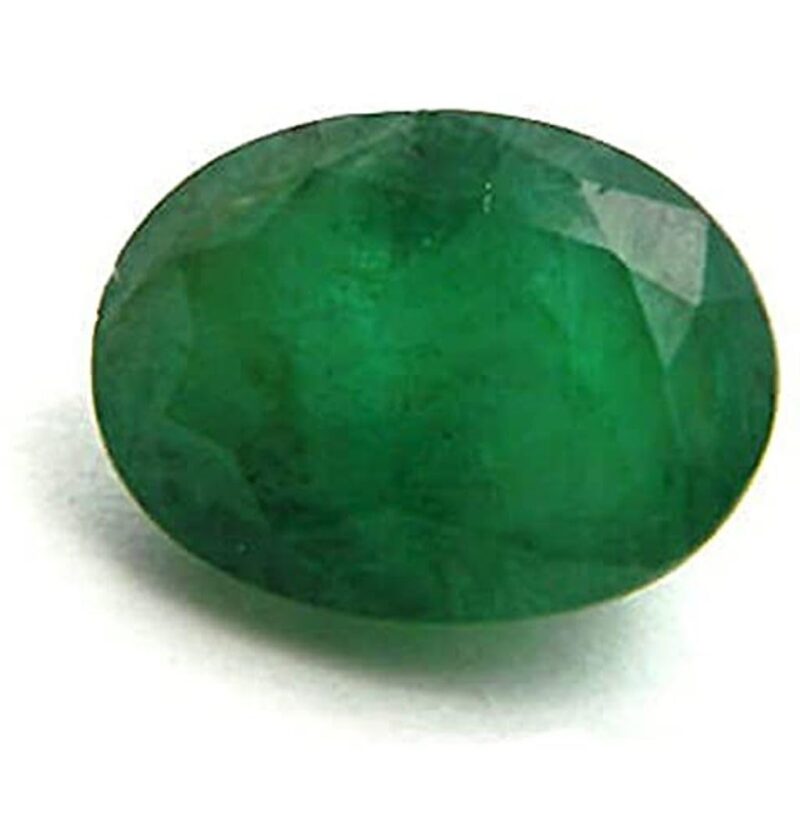 BARMUNDA gems Colombian Quality Beryl Emerald Stone Original Lab Certified Loose Semi Precious Panna Gemstone for Women and Men