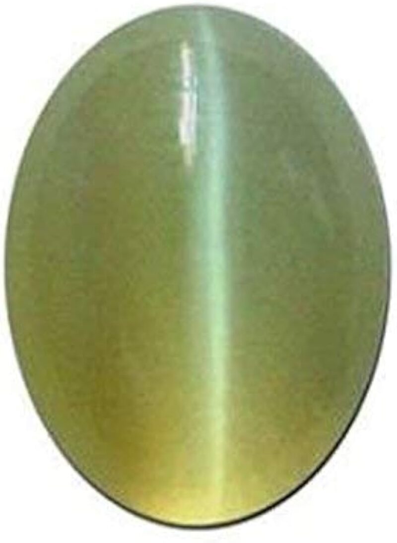 Bague Cat's Eye Lehsunia Natural Certified Loose Precious Gemstone