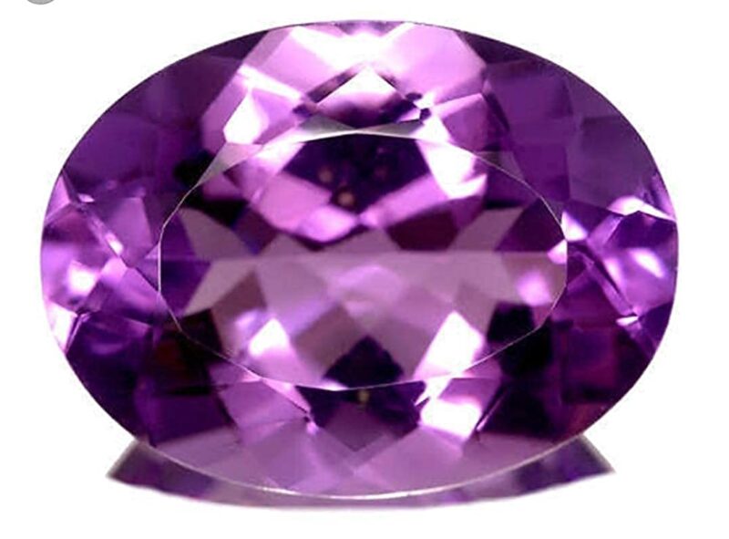 Bague Amethyst Stone Original Certified Jamunia Gemstone Loose 2.25 Carat to 20.25 Carat Amethyst Gemstone jamuniya Stone Amethyst Crystal Stone