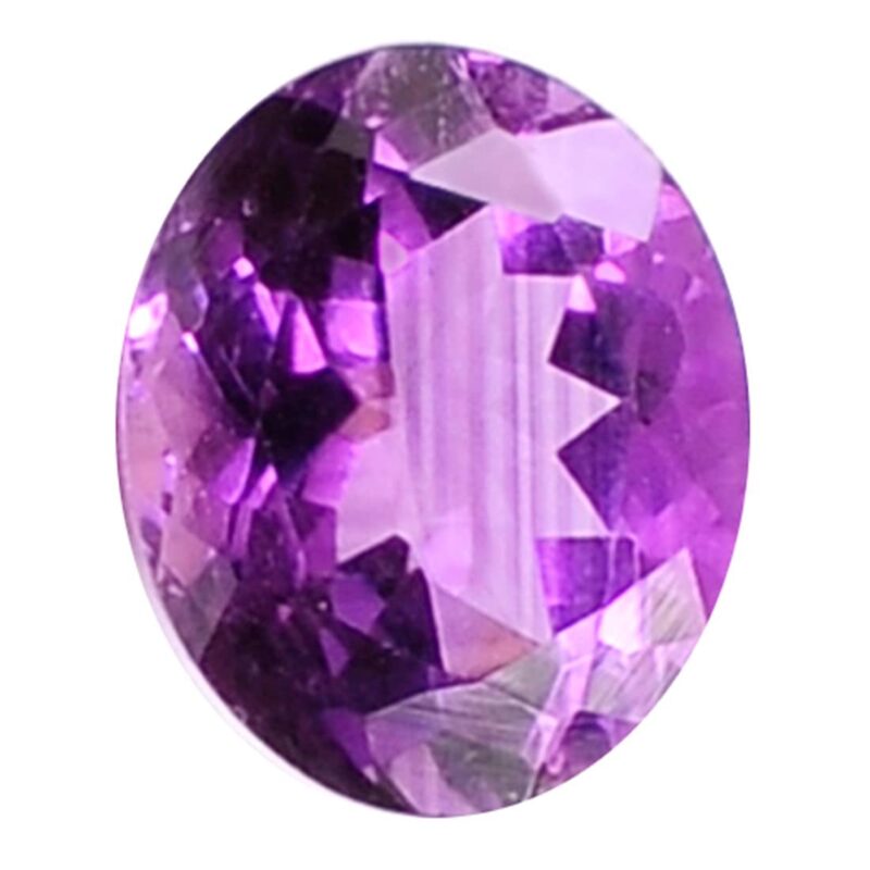 Clara Natural Amethyst Katela 5.25 to 5.5 RATTI Certified Neelam Substitute Loose Gemstone