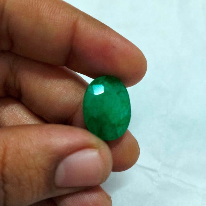 Natural Emerald at Wholesale Rate (Rs 90/Carat) Fine Quality Oval Shape पन्ना रत्न Loose Gemstone for Reselling Astrologers Jewellers Crystal Healing Astrological