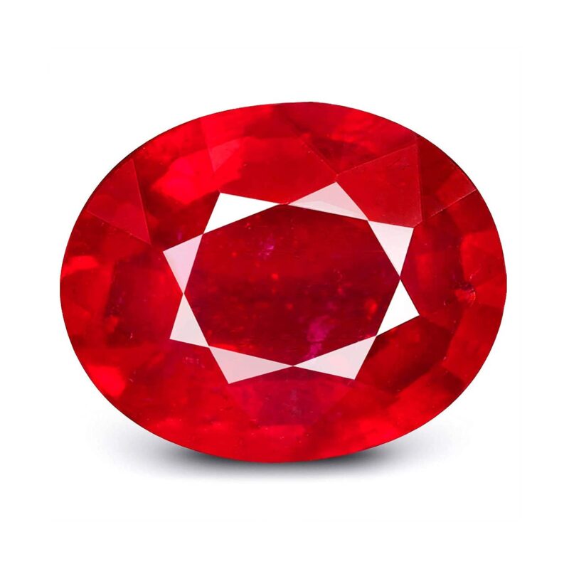 Kirti Sales Gems 4.25 Ratti Ruby Stone Manik Stone Original Certified Natural Loose Gemstone