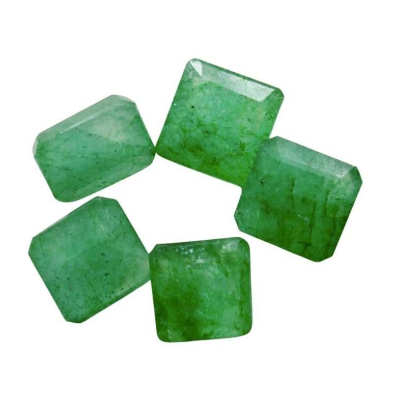 Natural Emerald at Wholesale Rate (Rs 90/carat) Fine Quality Square Shape पन्ना रत्न Loose Gemstone for Reselling Astrologers Jewellers Crystal Healing Astrological