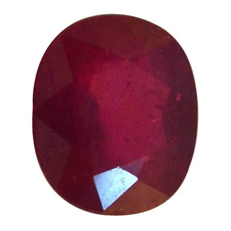 Accurate Traders 5.5 Ratti Manik (5 carats) Original Stone and Certified by GLI Ruby Gemstone unheated and untreated