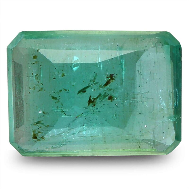 PRAJAPATI GEMS LMDPRAJAPATIS Certified Unheated Untreated 6.25 Ratti 5.52 Carat A Natural Emerald Panna Loose Gemstone for Men and Women