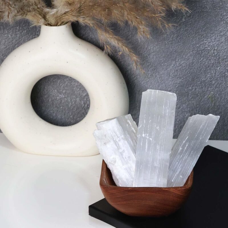 Shubhanjali Healing Crystal Raw Stone 200 Gm | AAA+ Grade Gemstone Crystal Raw Stones for Reiki Vastu Meditation Crystal for Home Décor