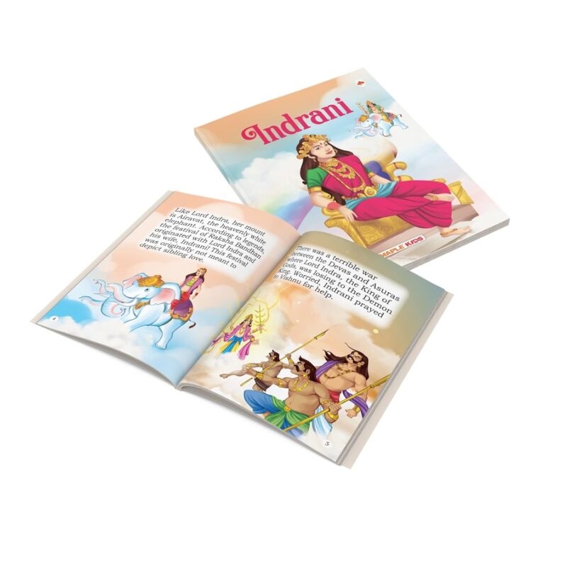 My First Goddesses (Illustrated) (Set of 5 Books) - Story Books for Kids - Parvati, Lakshmi, Saraswati, Indrani, Durga - Read Aloud to Infants, Toddlers