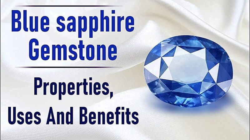 EVERYTHING GEMS 6.60 Carat 7.25 Ratti Neelam Stone Original Cylone Mined Certified Natural Blue Sapphire Gemstone