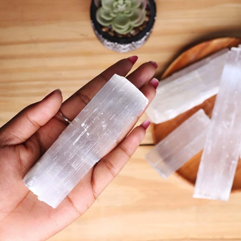 Shubhanjali Healing Crystal Raw Stone 200 Gm | AAA+ Grade Gemstone Crystal Raw Stones for Reiki Vastu Meditation Crystal for Home Décor