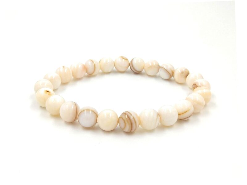 SHINDE EXPORTS Natural Semi Precious Gemstone Bracelet Crystal Round Loose Beads for Men & Women. 8mm