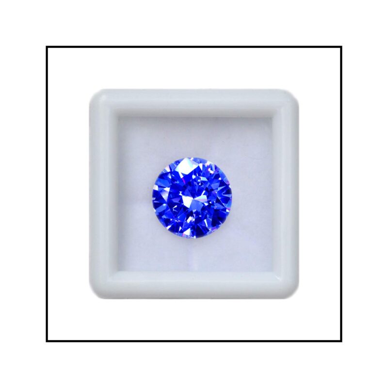 Maya Gems Blue Diamond Gemstone (Zircon)