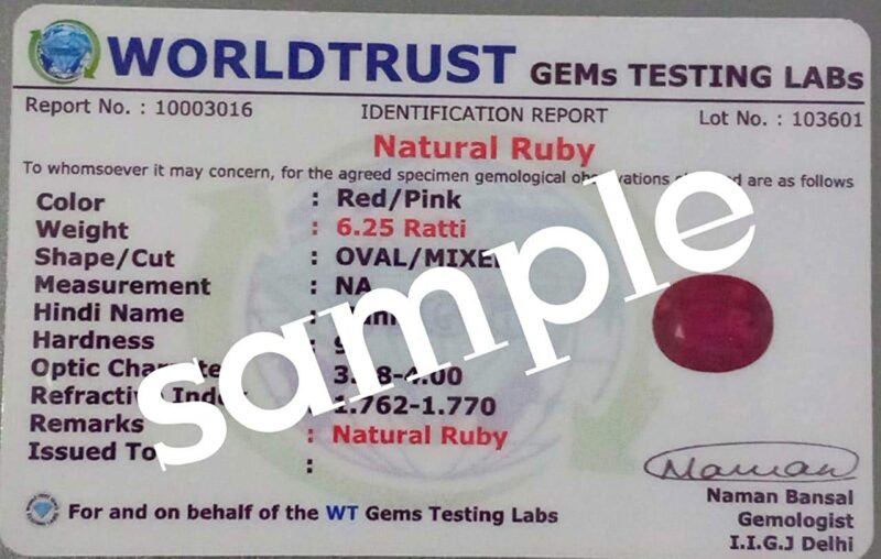 Mohit Gems Ruby Excellent Square Cut 8.50 Carat Red Certified Gemstones AAA+ Quilitey