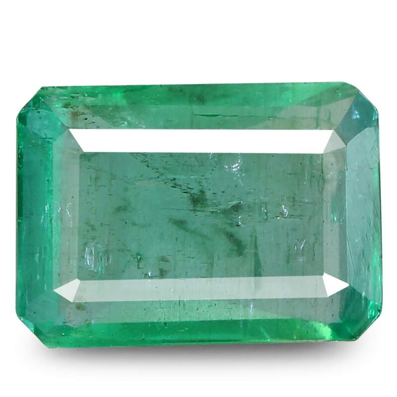 PRAJAPATI GEMS LMDPRAJAPATIS Certified Unheated Untreated 6.25 Ratti 5.52 Carat A Natural Emerald Panna Loose Gemstone for Men and Women