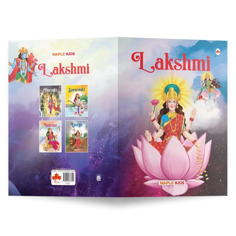 My First Goddesses (Illustrated) (Set of 5 Books) - Story Books for Kids - Parvati, Lakshmi, Saraswati, Indrani, Durga - Read Aloud to Infants, Toddlers