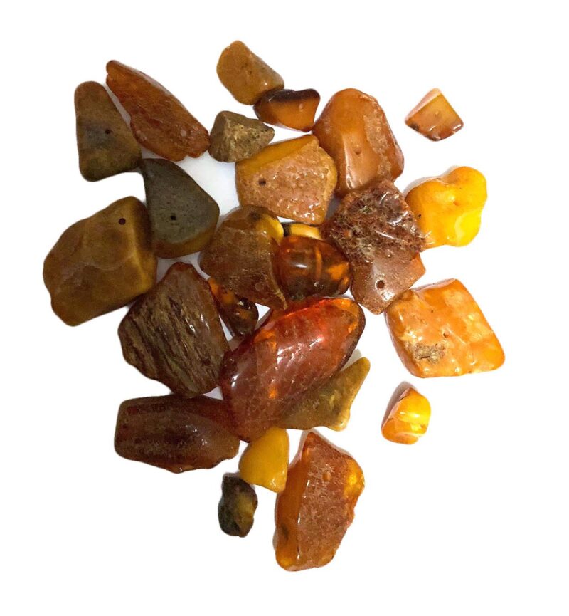 Ginni Raw Amber Stone (8-9g)