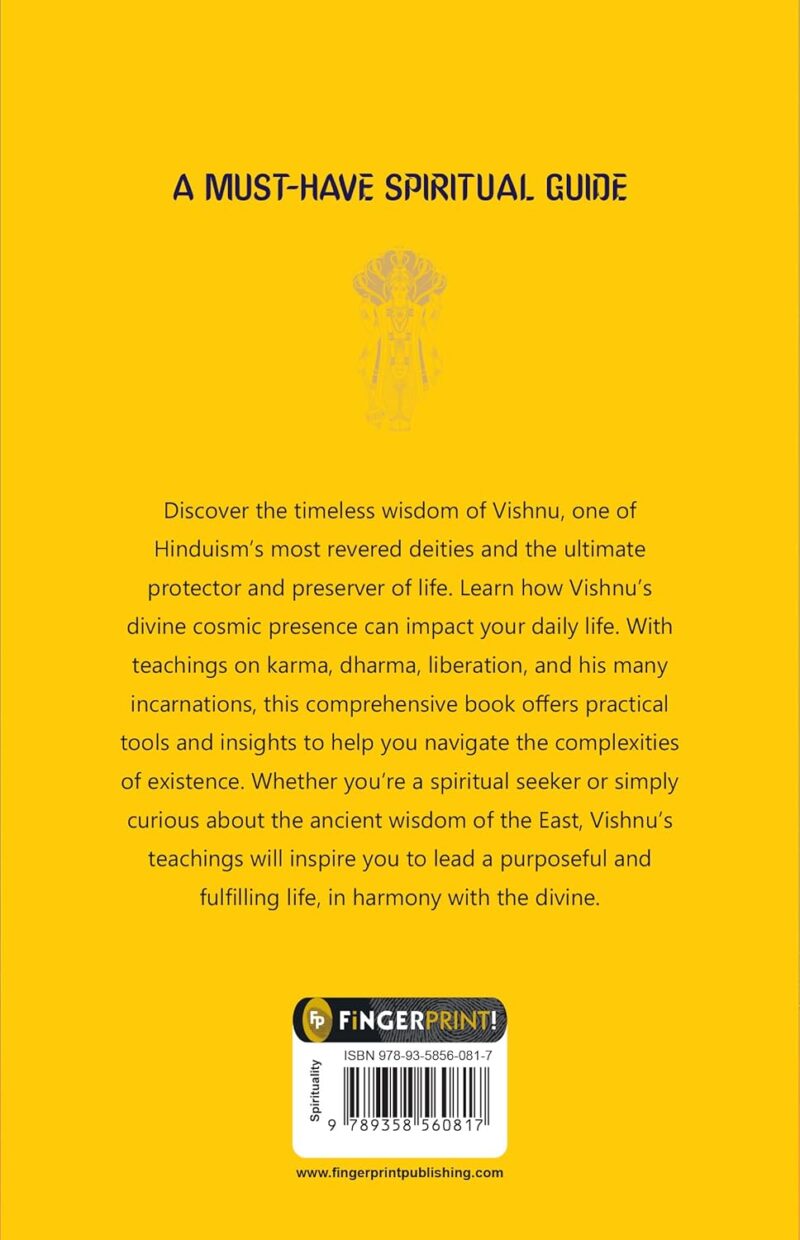 Mystic Secrets of Vishnu by Pranay - English | Paperback | Hindu God Religious Book | Books on Hinduism/ Sanatan Dharma/ Religion | Devotional Stories | Spiritual Guide | Vishnu Avatars