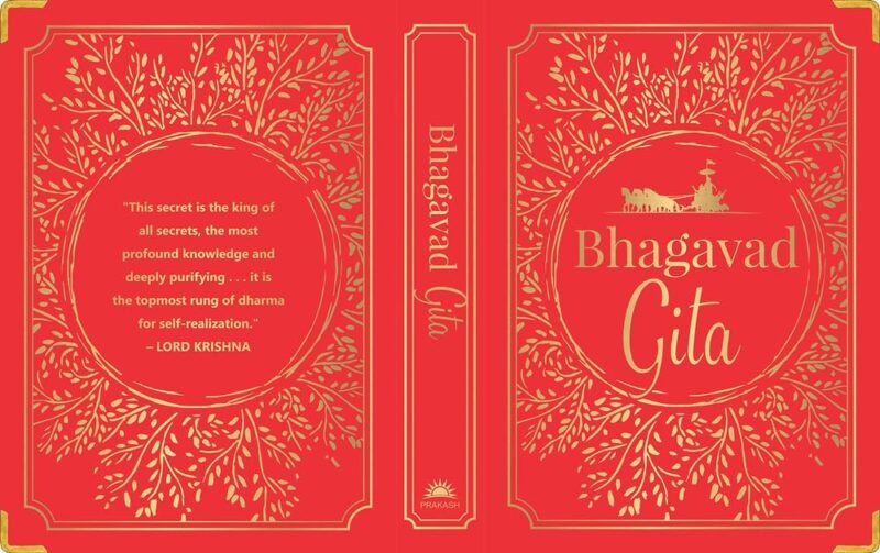 Bhagavad Gita [Deluxe Hardbound Edition] Sacred Text for Self-Realization and Spiritual Enlightenment | Discover Ancient Wisdom | Timeless Religious Teachings | Book on India’s Vedic Wisdom