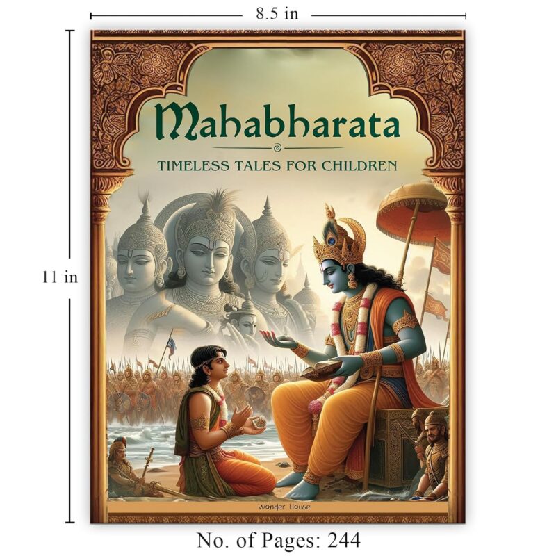 Illustrated Mahabharata: Timeless Tales for Children (Deluxe Edition)