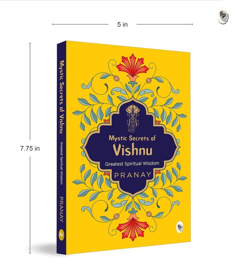 Mystic Secrets of Vishnu by Pranay - English | Paperback | Hindu God Religious Book | Books on Hinduism/ Sanatan Dharma/ Religion | Devotional Stories | Spiritual Guide | Vishnu Avatars