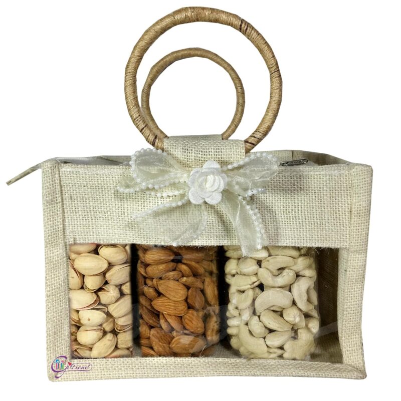 Giftrend Festive Gift Hamper of Assorted Dry Fruits and Chocolates | Perfect for Friends, Family, and Relatives