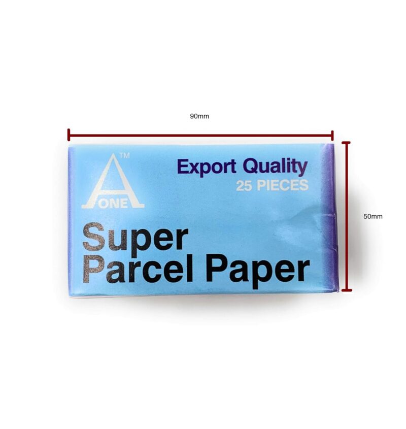 Aone Diamond Parcel Papers No 3 White Outer & 2 White Flutes Inner Pack of 5x25pcs for Gemologists to Protect, Stock Rough/Polished Diamonds/Gemstones for Jewellery Diamond Trader/Sorter/Grader