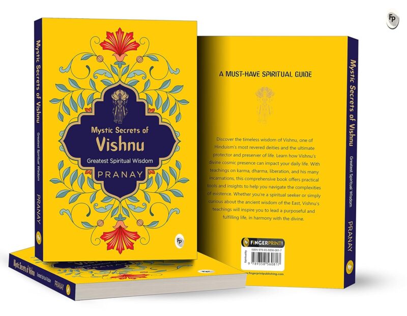 Mystic Secrets of Vishnu by Pranay - English | Paperback | Hindu God Religious Book | Books on Hinduism/ Sanatan Dharma/ Religion | Devotional Stories | Spiritual Guide | Vishnu Avatars