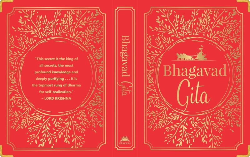 Bhagavad Gita [Deluxe Hardbound Edition] Sacred Text for Self-Realization and Spiritual Enlightenment | Discover Ancient Wisdom | Timeless Religious Teachings | Book on India’s Vedic Wisdom