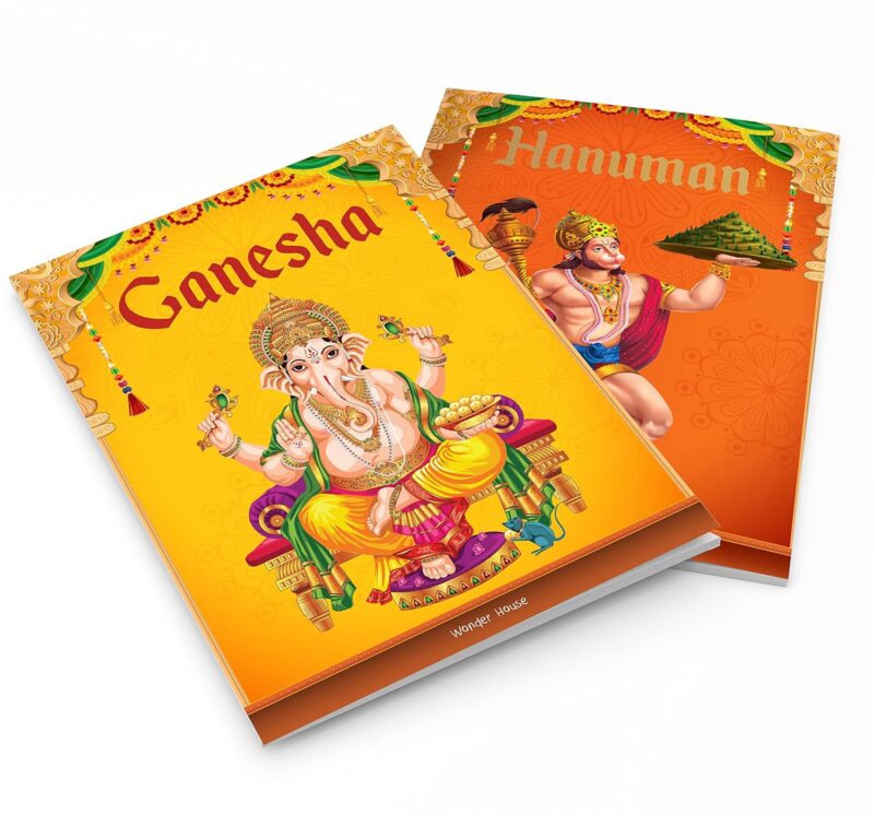 Children's First Mythology Stories - Pack of 5 books (Ram, Shiva, Hanuman, Ganesha, Vishnu)