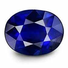getgemstones 10.25 Ratti Crystal Neelam Stone Certified Natural Blue Sapphire Gemstone for Men and Women